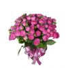 23 кустовых роз розовых