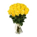 25 роз желтых