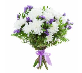 7 кустовых хризантем статица