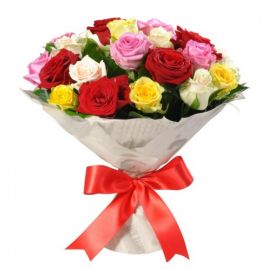 33 розы микс